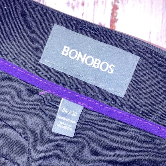 Bonobos straight leg 34/30 Tuesday trousers - Picture 3 of 8